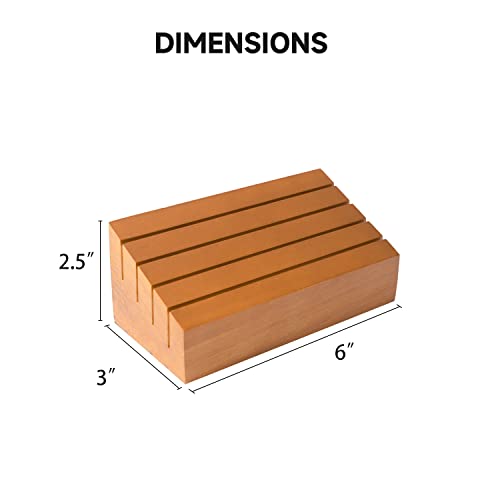 GSE Wooden Playing Card Holders Tray Racks Organizer Set, 6-Inch, 2-Pack | Hand Free Playing Card Trays, Non-Slip Base, For Bridge, Canasta, Hand & Foot, Rummy, UNO Card Games, For Seniors Adults - style: 6-inch, 2-Pack