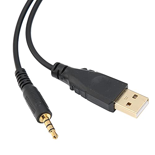 Gaming Headphones Noise Canceling RGB Lighting Surround Sound for PC Gaming and Console Users ABS 1 Pair