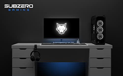 SubZERO Gaming Mouse Bungee, Mouse Cord Holder and Cable Management Device (White)