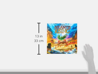 Atlantis Rising (2nd Edition) Standard Edition – Cooperative Worker Placement Board Game for 1–7 Players, 60–120 Minutes Gameplay, Strategy Game with Modular Island, Family & Adult Board Game