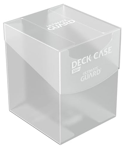 100 Card Deck Case, Transparent - color: Transparent