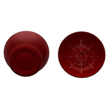 eXtremeRate Carmine Red Replacement Thumbsticks for PS5 Controller, Custom Analog Stick Joystick for PS4 Controller Universal - color: Carmine Red
