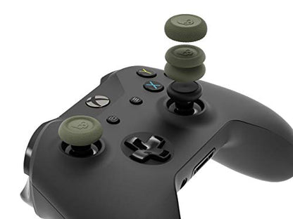 Skull & Co. Skin, CQC and FPS Thumb Grips Joystick Cap Analog Stick Cover for Xbox [XSX/XB1] Controller- Neon Yellow, Set of 6 - color: Neon Yellow, size: Concave-6pcs