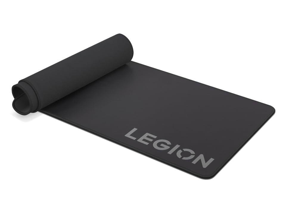 Legion Gaming XL Cloth Mouse Pad, Anti-Fray, Non-Slip, Water-Repellent, GXH0W29068, Black - color: Black, size: 11.8L x 35.4W inches, style: Legion | Cloth
