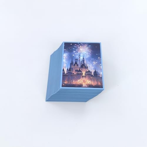 Card Sleeves Compatible Lorcana, 100 Count Matte Finish Size 2.6 x 3.6 in, Acid-Free & PVC-Free Premium Protection for Lorcana TCG Cards