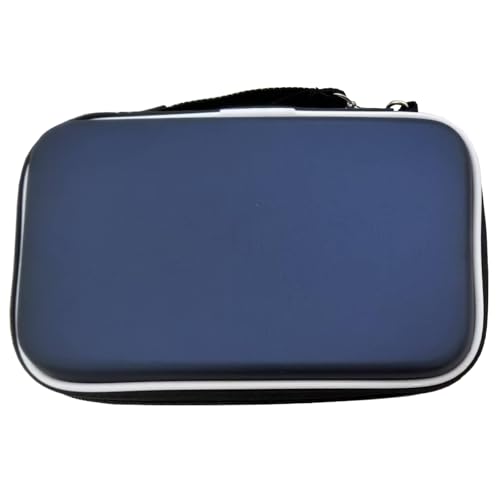 JYGamhanbil Hard Travel Carrying Case Bag Cover Shell for Nintendo GameBoy Color Advance GBA/GBC/GBP/DS Lite/NDSL/NDSi,for Anbernic RG34XX,Dark Blue - color: Dark Blue