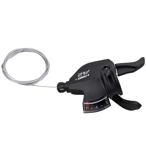 WEEROCK Bike Shifter Lever 7 Speeds Right Thumb Gear Shift Lever for Mountain Bicycle - color: Right 7 Speed