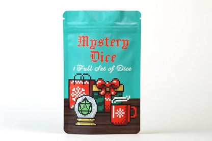 1985 Games Holiday Mystery Dice Bag – Unique DND Gifts for Role Playing Tabletop Games, Pack of 1 - color: Holiday Mystery Dice, size: Pack of 1