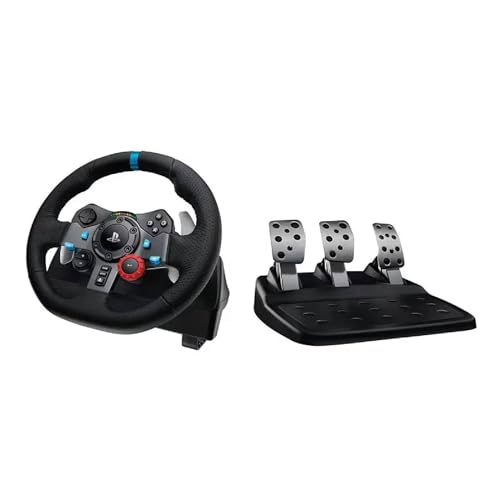 Logitech Driving Force G29 Racing Wheel for PlayStation 4 and PlayStation 3 (Renewed)