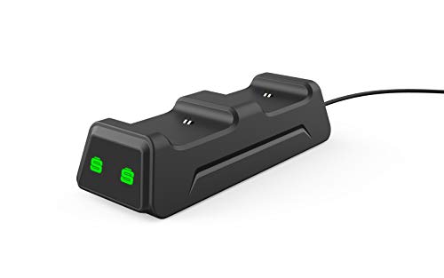 Xbox Controller Charger For Xbox Series X|S and Xbox One Controllers - Surge ChargeDock, Dual Controller Charge Station, Contact Charging, Fast Charging, LED Indicator Light