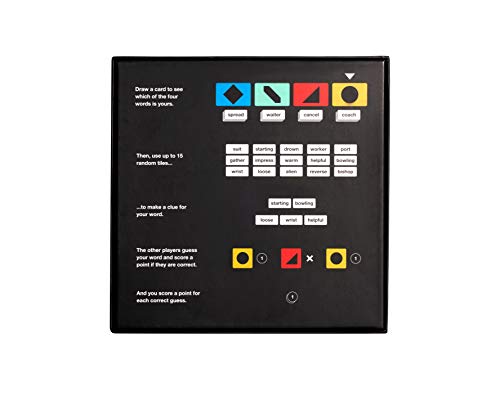 Haiclue | Fast-Paced Board Game for 2-12 Players | Combine Word Tiles to Create Clues | Creative Activity for Adults or Families | Two Player Cooperative or Multiplayer Competitive Party Game