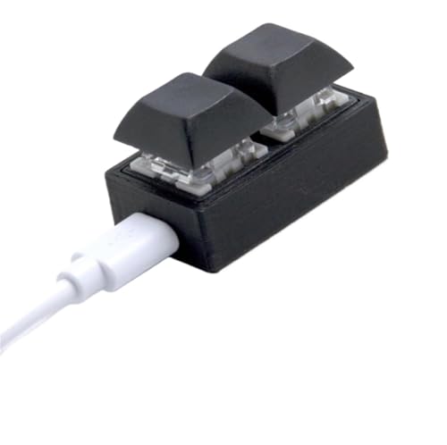Programmable RGB Mini Macro Keypad with Blue Switch - Customizable Shortcut Keyboard for Gaming and DIY Projects