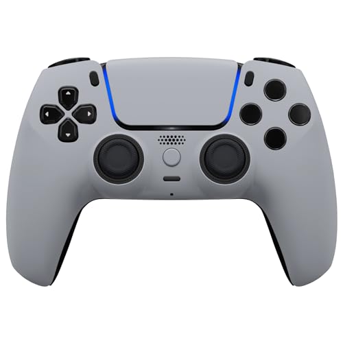 MODDEDZONE M Series Custom controller for PS5 - Wireless, OEM-Quality Custom Designs for Playstation 5 Controller- Diverse & Unique Styles for Enhanced Gaming (Brooklyn Grey) - color: Brooklyn Grey