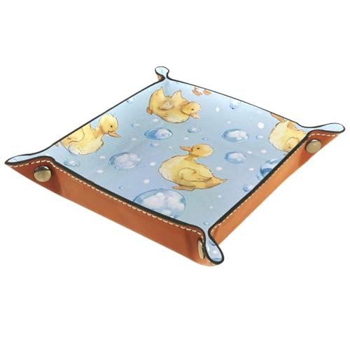 Cute Duck Dice Tray Dice Rolling Tray Folding Dice Holder for Dice Games, Like RPG, DND and Other Table Games - color: Multi 2