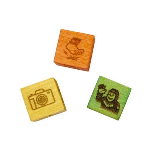 WhirlJoy Bigfoot Dice, Family Dice Game, Wilderness Photography Theme, Ages 12 and Up, 2+ Players