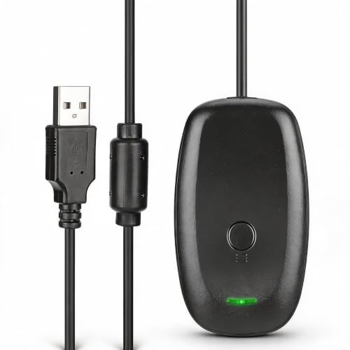 Zopsc Wireless USB Gaming Receiver Adapter PC Receiver Gaming Controller Adapter Console, Desktop, Laptop