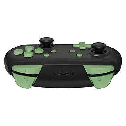 eXtremeRate Matcha Green Repair ABXY D-pad ZR ZL L R Keys for Nintendo Switch Pro Controller, DIY Replacement Full Set Buttons with Tools for Nintendo Switch Pro Controller - Controller NOT Included - color: Matcha Green