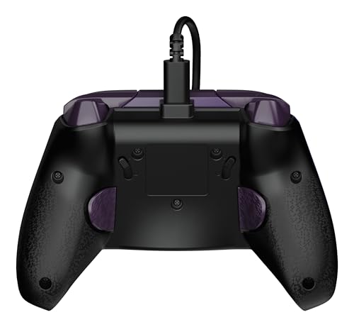 Turtle Beach Rematch Advanced Wired Gaming Controller for Xbox & PC | Xbox Series X|S, Xbox One, PC, 2 Remappable Buttons, Hall-Effect Triggers, Audio Controls, Mic Mute, Ergonomic, Purple Fade - color: Purple Fade