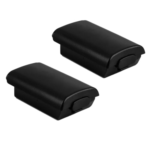 Plastic 2Pcs AA Battery Plastic Hard Back Cover Case Protector for Xbox 360 Controller