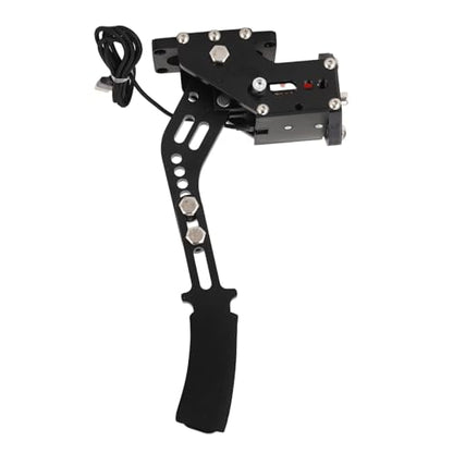 Thonlai 14Bit PC USB Handbrake, Universal Sim Racing Hand Brake with 14Bit Hall Sensor, Non Contact Switch, Plug and Play, for G27 G25 G29 T500 T300 Fanatec OSW LFS Dirt Rally PC