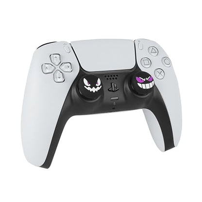 TIKOdirect Thumb Grip Caps for PS5, PS4, Switch 2 Pro, Soft Silicone Thumb Grips, Thumb Joystick Cap for ps5/ps4 Controller, 4 psc/ 2 Pairs, Black - color: Black