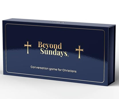 Christian Conversation Cards – Faith Card Game, 200 Cards & 3 Levels | Christian Gift for Women & Men | Premium Magnetic Gift Box for Small Groups, Date Nights & Family | Ages 14+