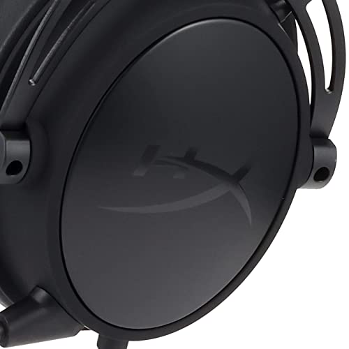 HyperX Cloud Alpha S - PC Gaming Headset, 7.1 Surround Sound, Adjustable Bass, Dual Chamber Drivers, Chat Mixer, Breathable Leatherette, Memory Foam, and Noise Cancelling Microphone – Blackout