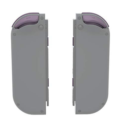 eXtremeRate DIY Full Set Buttons for Nintendo Switch & Switch OLED, Replacement Buttons for JoyCon, ABXY Direction Keys SR SL L R ZR ZL + - Home Capture Trigger Buttons Springs - Dark Grayish Violet - color: Dark Grayish Violet