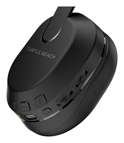 Turtle Beach Stealth 500 Wireless Amplified Gaming Headset for PS5, PS4, PC, & Mobile – 40-Hr Battery, Bluetooth, Memory Foam Cushions, Flip-to-Mute Mic, EQ Presets, Companion App – Black - color: Black