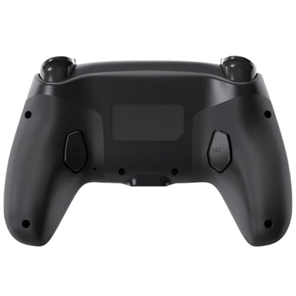 Wireless Anti-Stick Drift Controller for PS5/PC - Features, Turbo, 6-Axis Gyro, Dual Vibration, Macro Back Buttons, Touchpad, Bluetooth 5.0, 3.5mm Audio Jack & Built-in Microphone (BLACK1) - color: BLACK1