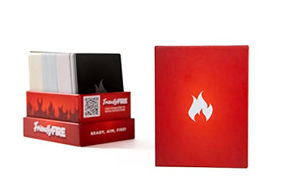 Friendly Fire Roasting Card Game for Adults - Ideal for Memorable Family Nights, Adult Game Night, and Hilarious Parties - Funny Gifts for Adults