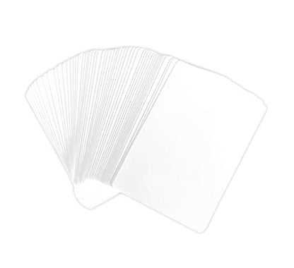 Regal Games 208 Blank Playing Cards to Write On - Custom Blank Deck of Cards - (2.5" x 3.5") Cardstock White Poker Size - 4 Packs x 52 Cards - color: 4 Decks - 208 Cards