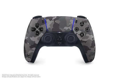 PlayStation Sony 5 DualSense Wireless Controller - Gray Camouflage (Renewed) - color: Gray Camouflage