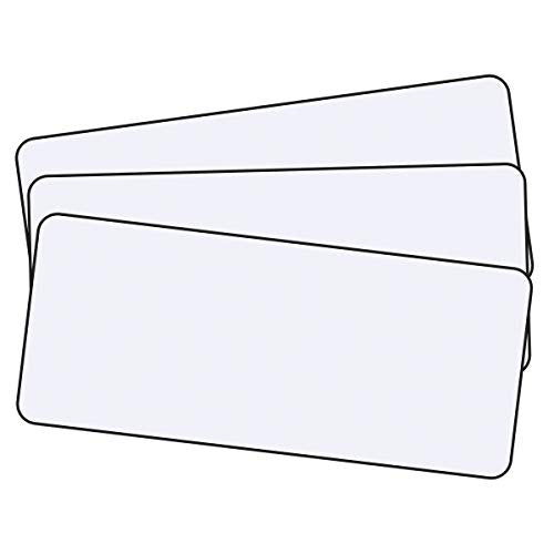 Qisan Large Gaming Mouse Pad Extended Size Mousepad for Computer Desktop PC Laptop 31.5"x11.8"x0.15" Keyboard Pad Desk Pad with Anti-Slip Rubber Base | Large Desk Mat for Keyboard and Mouse-White 3pcs - color: White 3pcs