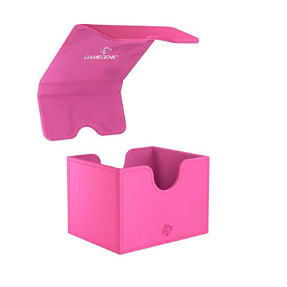 GameGenic Deck Box – Sidekick XL Pink 100CT – Durable and Sturdy TCG, OCG, CCG Card Storage – Compatible with Pokemon, Yugioh, Commander, and MTG Magic: The Gathering Cards - color: Pink