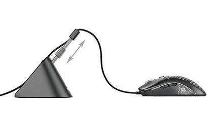GLORIOUS Gaming Mouse Bungee - Flexible Mouse Cable Management - Gaming Mouse Accessory (White)