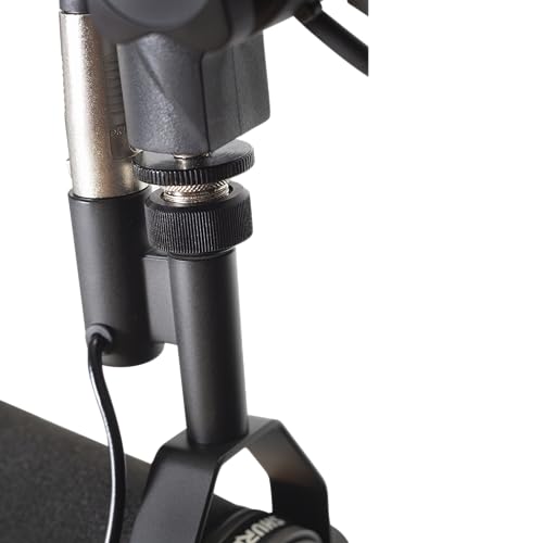 Gator Frameworks Deluxe Microphone Boom Arm Stand (GFWMICBCBM3000) | Fully Adjustable with a Quiet 360-degree Arm and Integrated XLR Easily Mounts to Most Desk Surfaces - style: 3000 Series