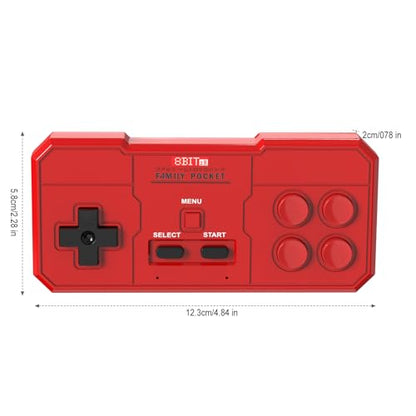 EASEGMER Retro Game Controller, Compatible with GV300S Game Console - color: Red