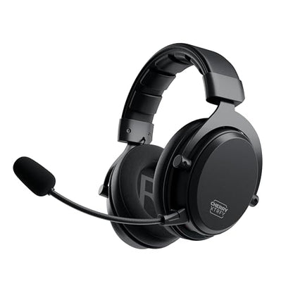 H3 Wireless, Cordless Gaming Headset, Esports-Optimized Sound, Ideal for Gaming, Streaming & Music, Detachable Microphone, Comfortable Fit, Black