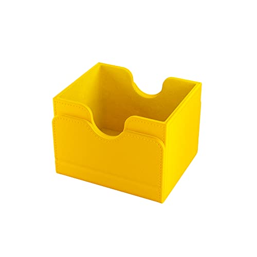 GameGenic Deck Box – Sidekick XL Yellow 100CT – Durable and Sturdy TCG, OCG, CCG Card Storage – Compatible with Pokemon, Yugioh, Commander, and MTG Magic: The Gathering Cards - color: Yellow