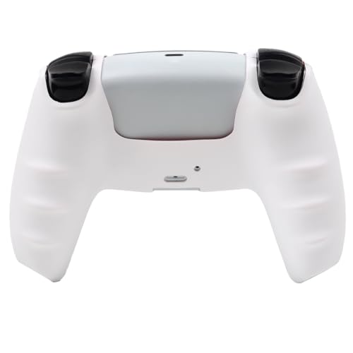 Cat Among Blossoming Branches Controller Skin Cover Compatible with PS5/Playstation 5 Controller, RALAN Protector Case Customised Thumb Grip - color: Cat White Pink