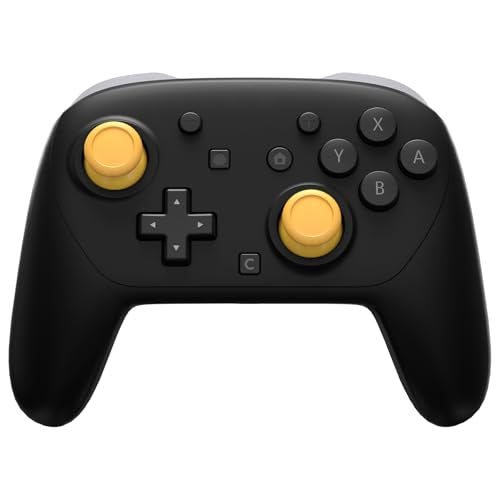 eXtremeRate Replacement 3D Joystick for Nintendo Switch 2 Pro Controller, Left Right Analog Stick Thumbsticks with Screwdriver Tools for Switch 2 Pro Controller, Multi-Colors Options - Yellow - color: Yellow