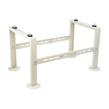 Yarssihha Mini Split Stand for 9000-36000 BTU Air Conditioner Condenser, Outdoor Adjustable Heat Pump Stand, Heavy Duty Ground Stand - style: 9000-36000 BTU