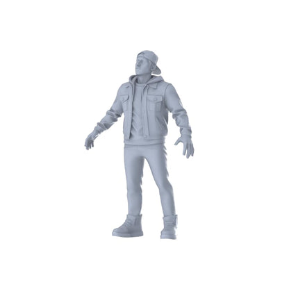 MRY-SFW 1/87 Urban Trendy Young Male Multi-Pose Six-Figure Set