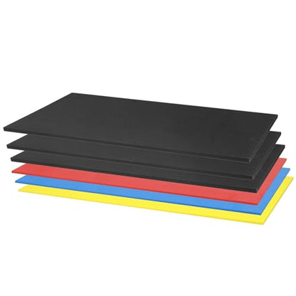 HARFINGTON Tool Box Foam 22"x11" EVA Non-Slip Toolbox Foam Inserts Adjustable Liner for Board Game Box Cases Storage Drawer, 6in1 Set - size: 22"x11"