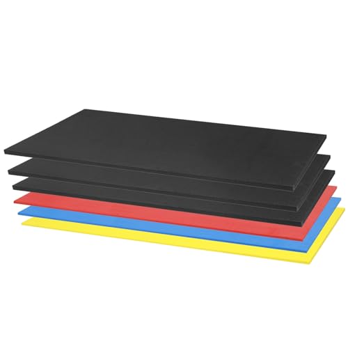 HARFINGTON Tool Box Foam 22"x11" EVA Non-Slip Toolbox Foam Inserts Adjustable Liner for Board Game Box Cases Storage Drawer, 6in1 Set - size: 22"x11"