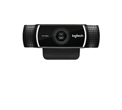 Logitech 1080p Pro Stream Webcam for HD Video Streaming and Recording at 1080p 30FPS (Renewed)