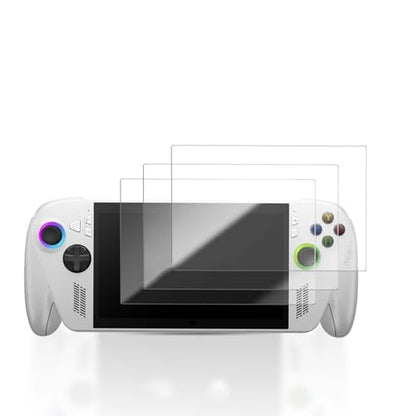 3 pack Screen Protector for ROG Xbox Ally X Handheld Game Console, 9H Hardness Tempered Glass for ROG Xbox Ally X,Anti-Scratch, Bubble Free, HD Clarity