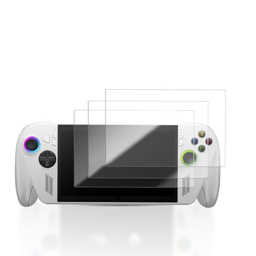 3 pack Screen Protector for ROG Xbox Ally X Handheld Game Console, 9H Hardness Tempered Glass for ROG Xbox Ally X,Anti-Scratch, Bubble Free, HD Clarity