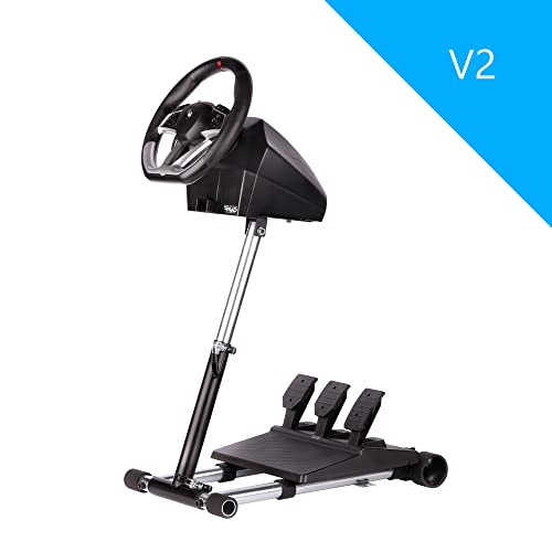 Wheel Stand Pro H Racing Wheel Stand Compatible With Hori Racing Wheel Overdrive and Wireless APEX Wheels, Original V2. Wheel and Pedals Not included.